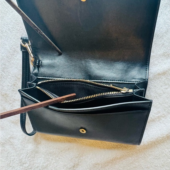 Coach Black Leather Clutch - Picture 5 of 14